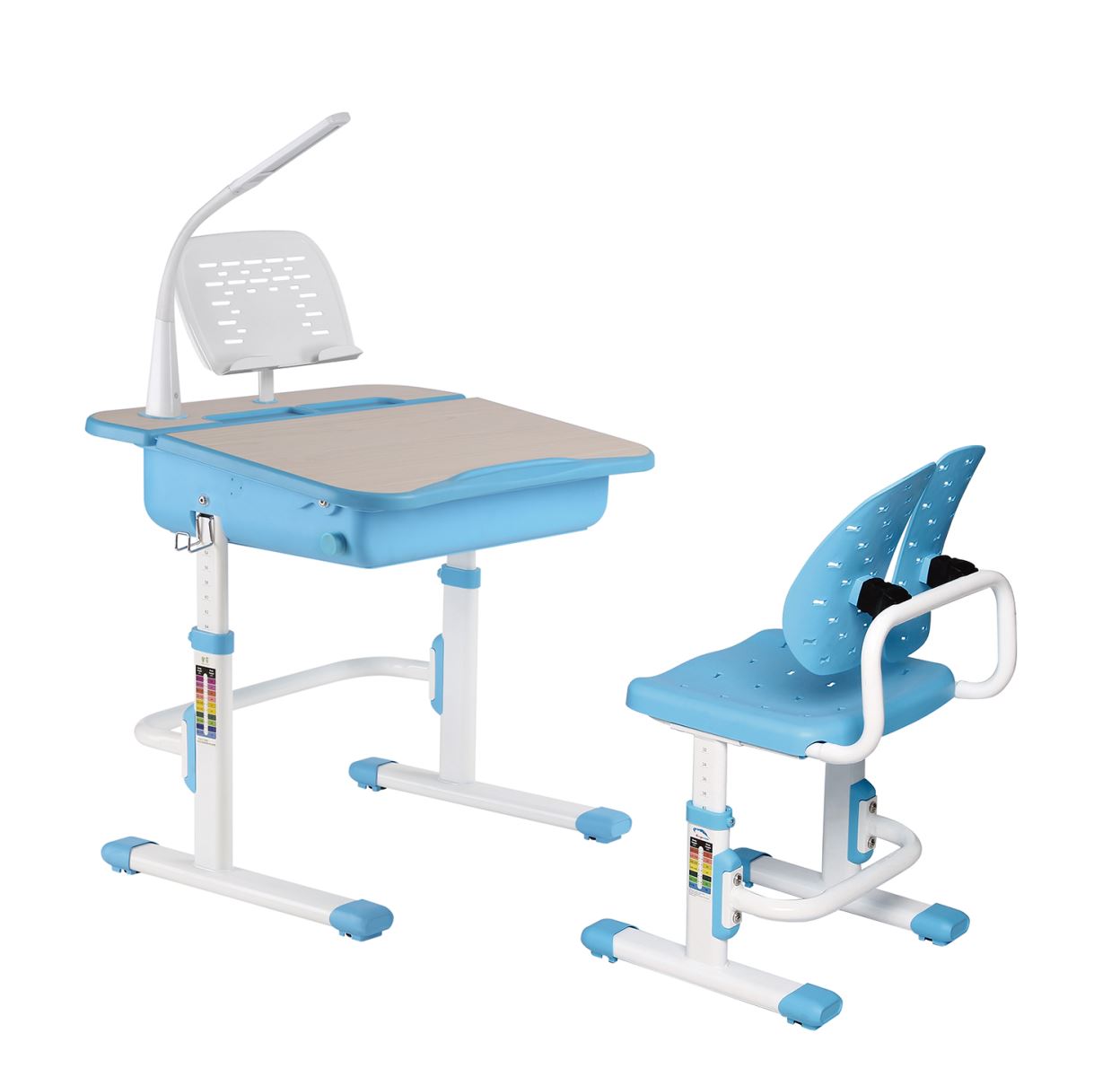 Bộ bàn ghế học sinh cấp 1 có ngăn chứa đồ lớn C501