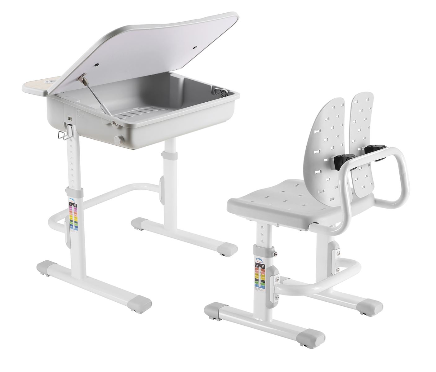 Bộ bàn ghế học sinh cấp 1 có ngăn chứa đồ lớn C501