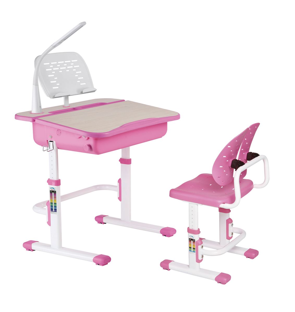 Bộ bàn ghế học sinh cấp 1 có ngăn chứa đồ lớn C501