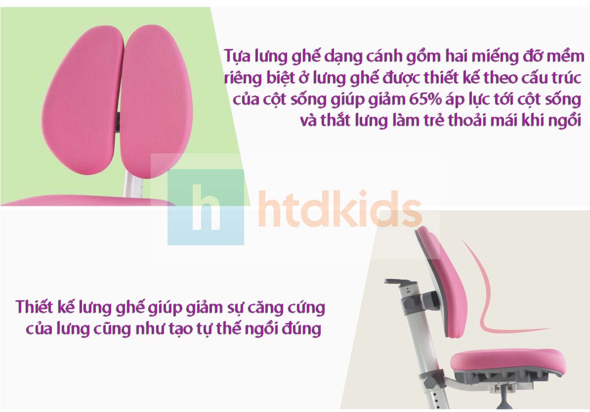 Ghế chống gù lưng cho học sinh