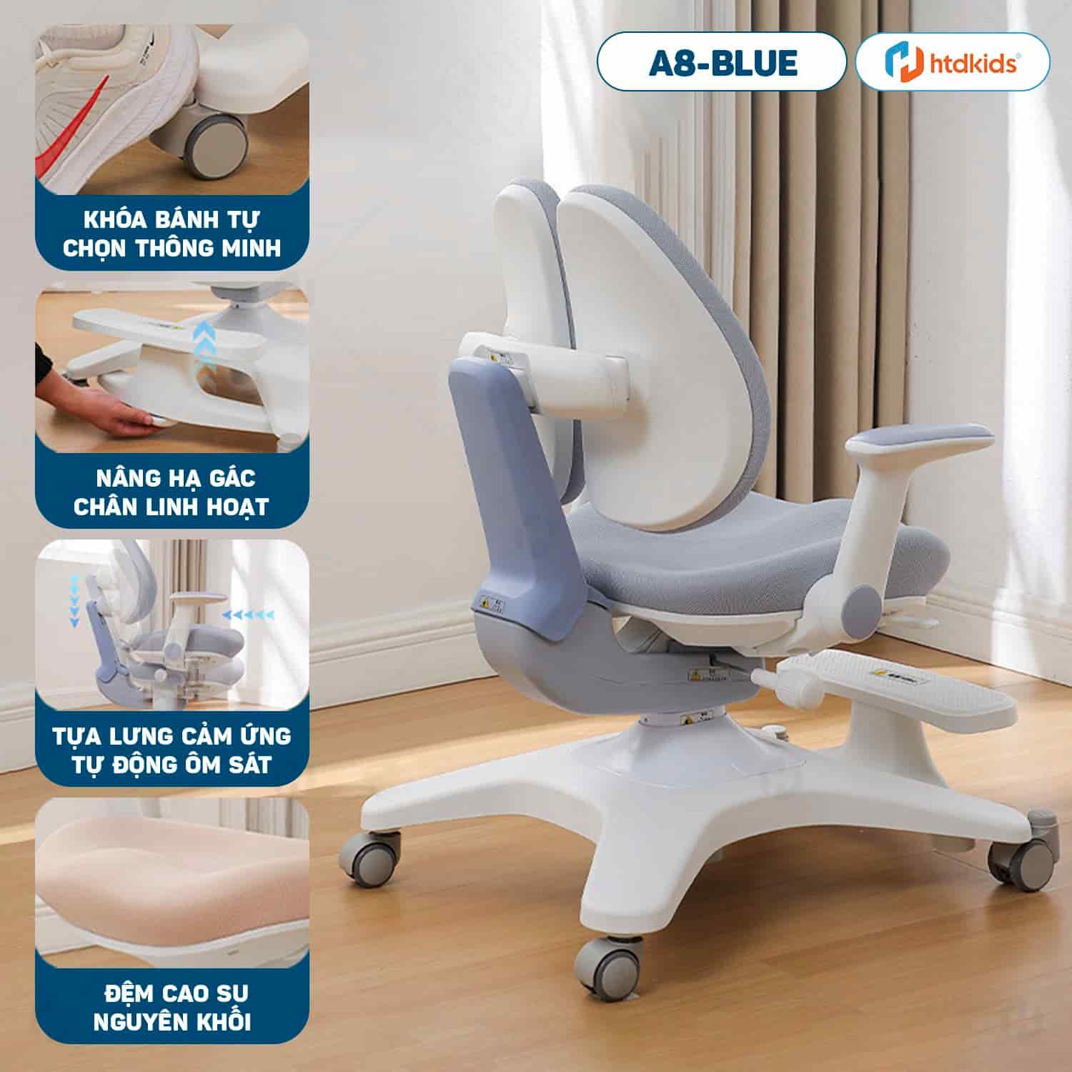 Ghế Chống Gù HTDkids A8