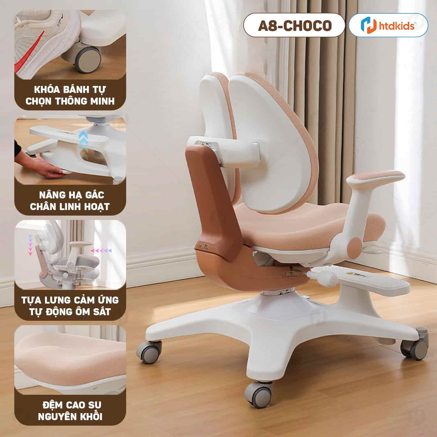 Ghế Chống Gù HTDkids A8