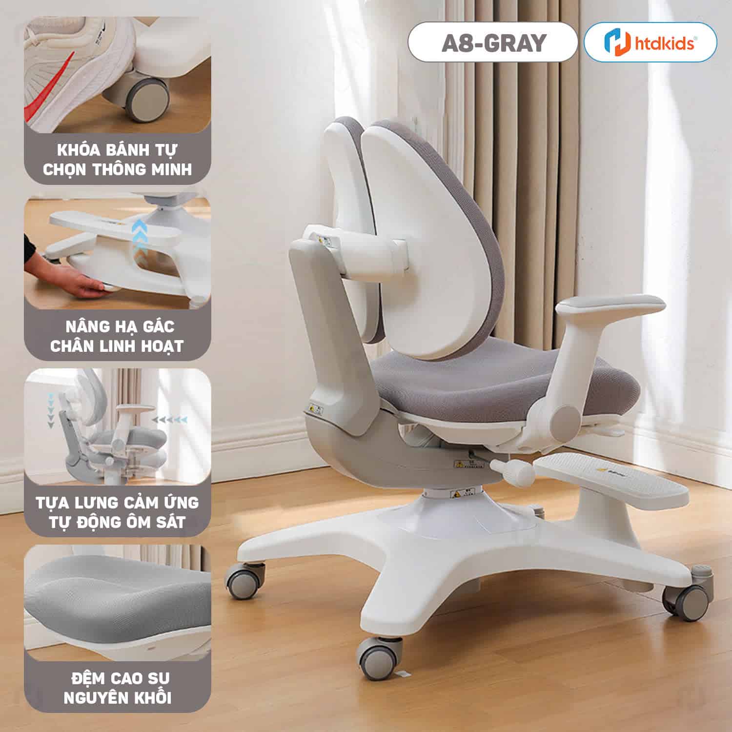 Ghế Chống Gù HTDkids A8