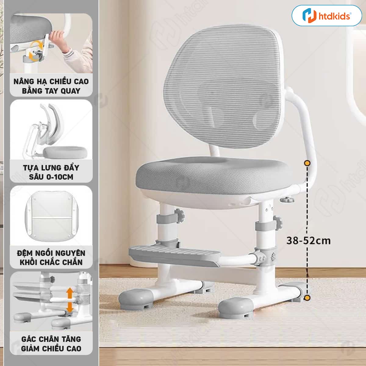 Ghế Chống gù HTDkids ZX02