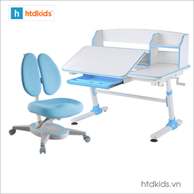 Bộ bàn ghế học sinh cấp 2 thay đổi chiều cao chống gù lưng
